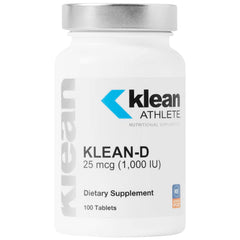 Product view: Klean-D 25 mcg (1000 IU) Vitamin D3 bottle