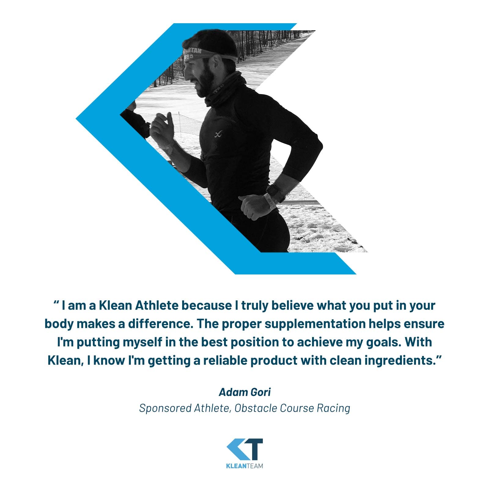 Klean Athlete logo with NSF Certified for Sport badge