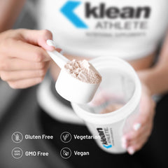 Close-up of label showing ingredients and NSF for Sport certification