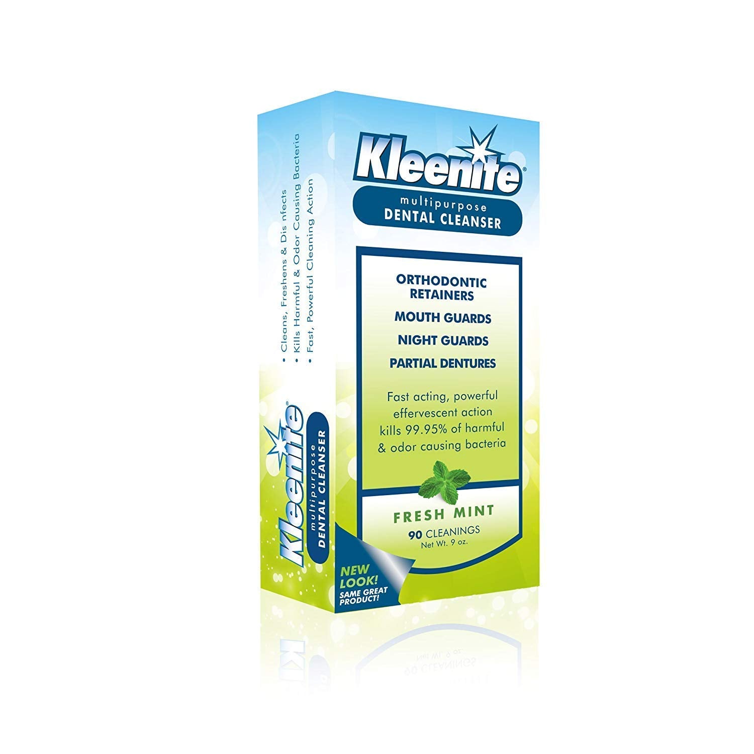 Kleenite Dental Cleanser Fresh Mint 9 oz Bottle (Pack of 3)