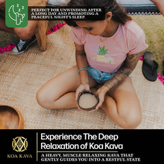 Koa Kava lateral roots aged four to six years visible