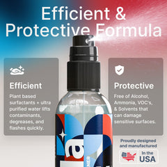 USA-made lens cleaning formula for Koala kit