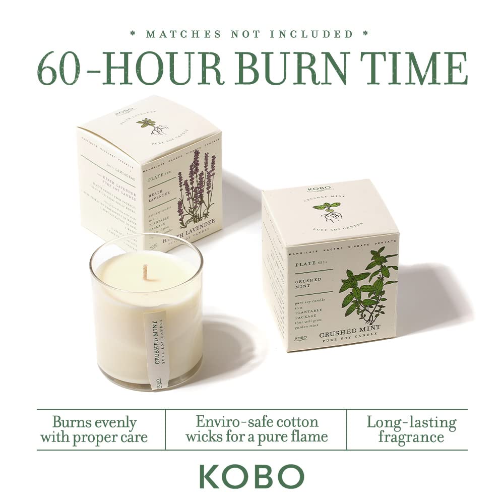 Close-up of the 9 oz soy wax candle surface