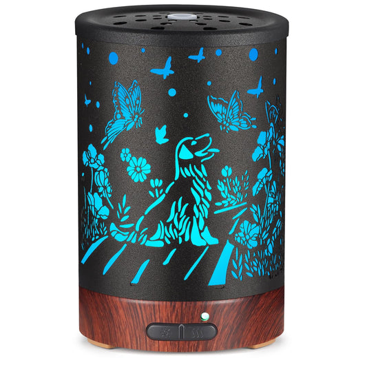 Kobodon metal essential oil diffuser - side view