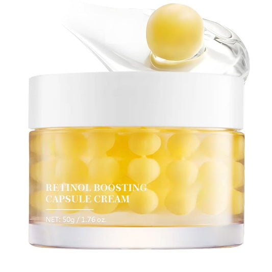 KOEC Deep Collagen Retinol Boosting Cream bottle highlighting firming and intense hydration