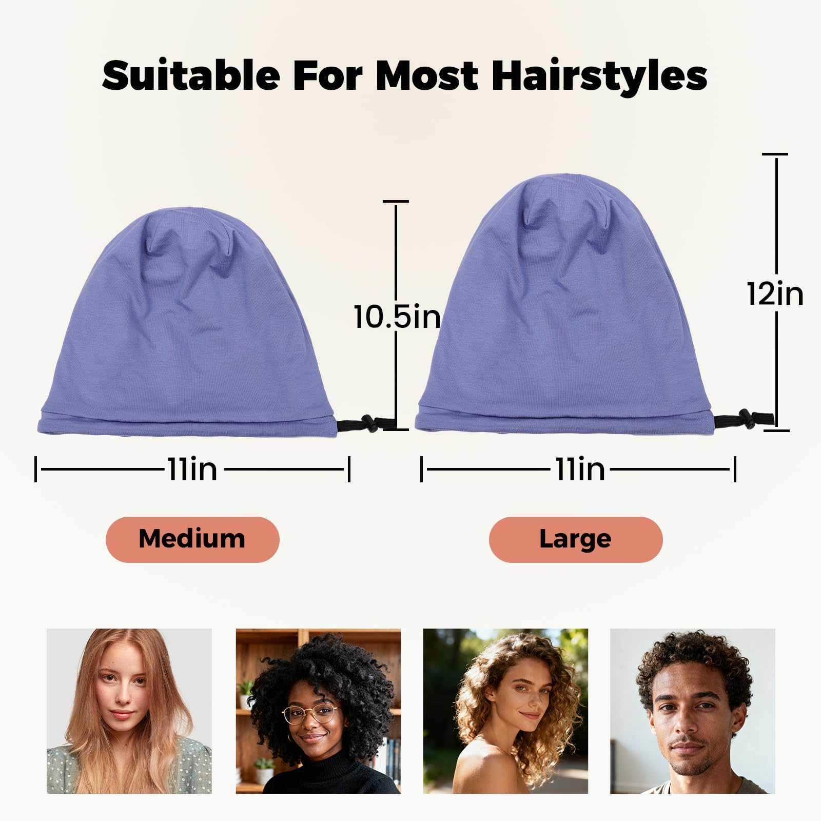Koeuoi Silk Bonnet is ideal for lounging and daily prep.