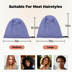 Koeuoi Silk Bonnet is ideal for lounging and daily prep.