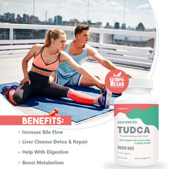 Close-up of KoNefancy TUDCA bottle with vegan capsules