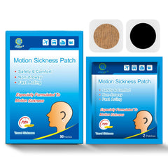 KONGDY motion sickness patches box for travel-ready relief during trips