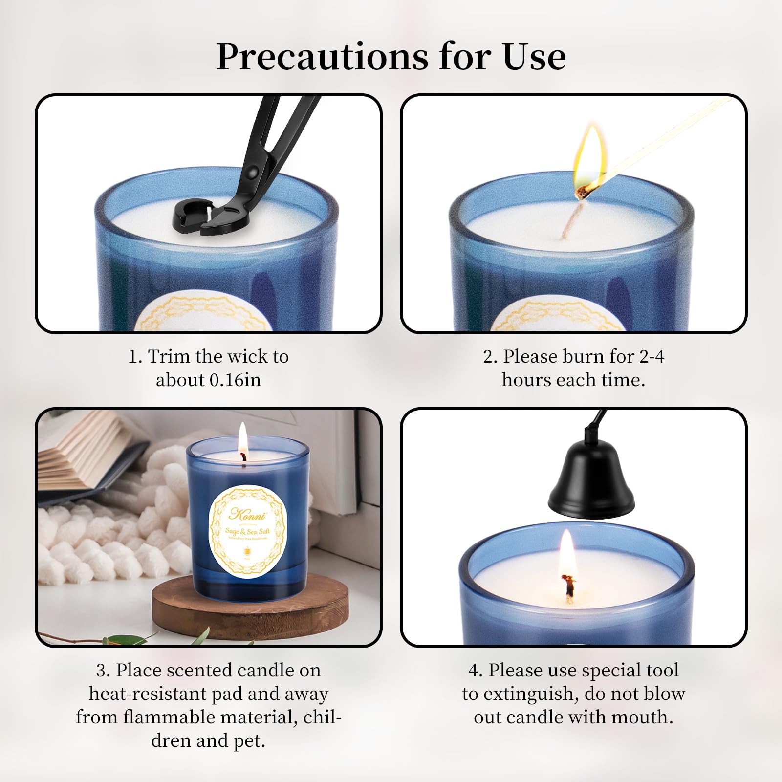 Jar candle dimensions 2.83 x 3.62 inches, 7oz