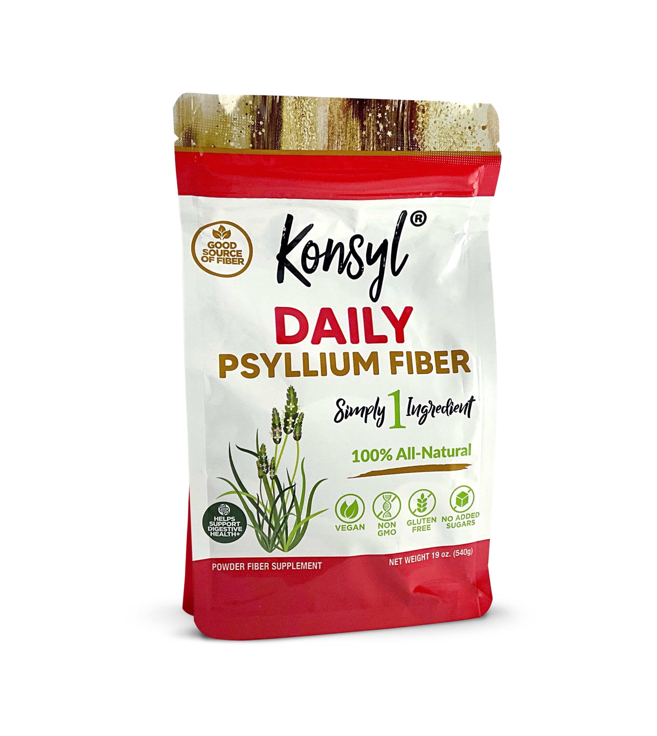 Konsyl Daily Psyllium Fiber Powder 540g hero image