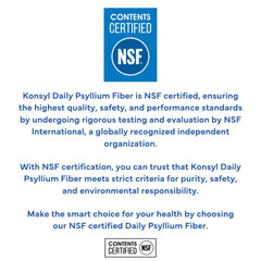 Packaging of Konsyl Daily Psyllium Fiber Powder 540g