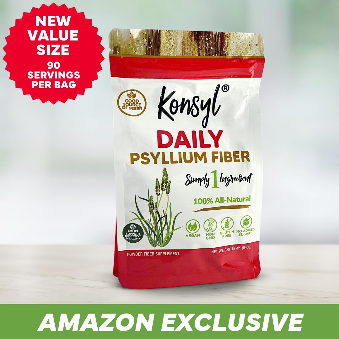 How to mix Konsyl psyllium powder