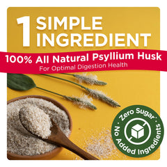 Pure psyllium husk fiber (all-natural) image