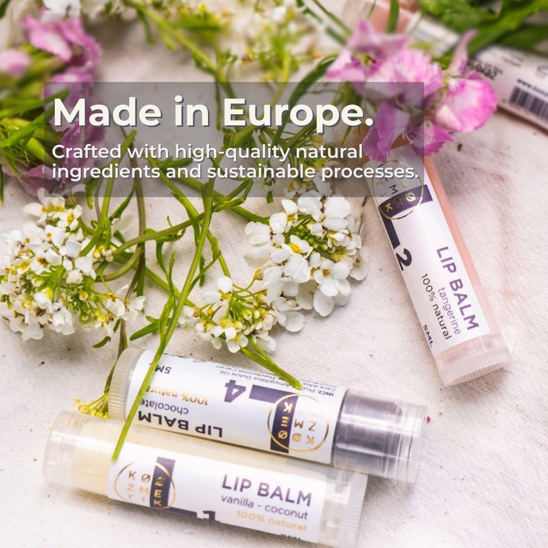 KooZmetik L1 lightweight non-greasy lip balm glides on smoothly