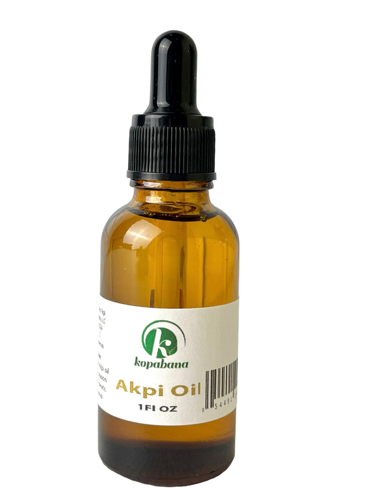 KOPABANA Akpi Oil bottle and packaging