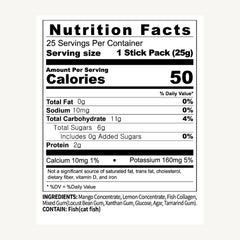 Halal and HACCP certified seal for collagen jelly sticks