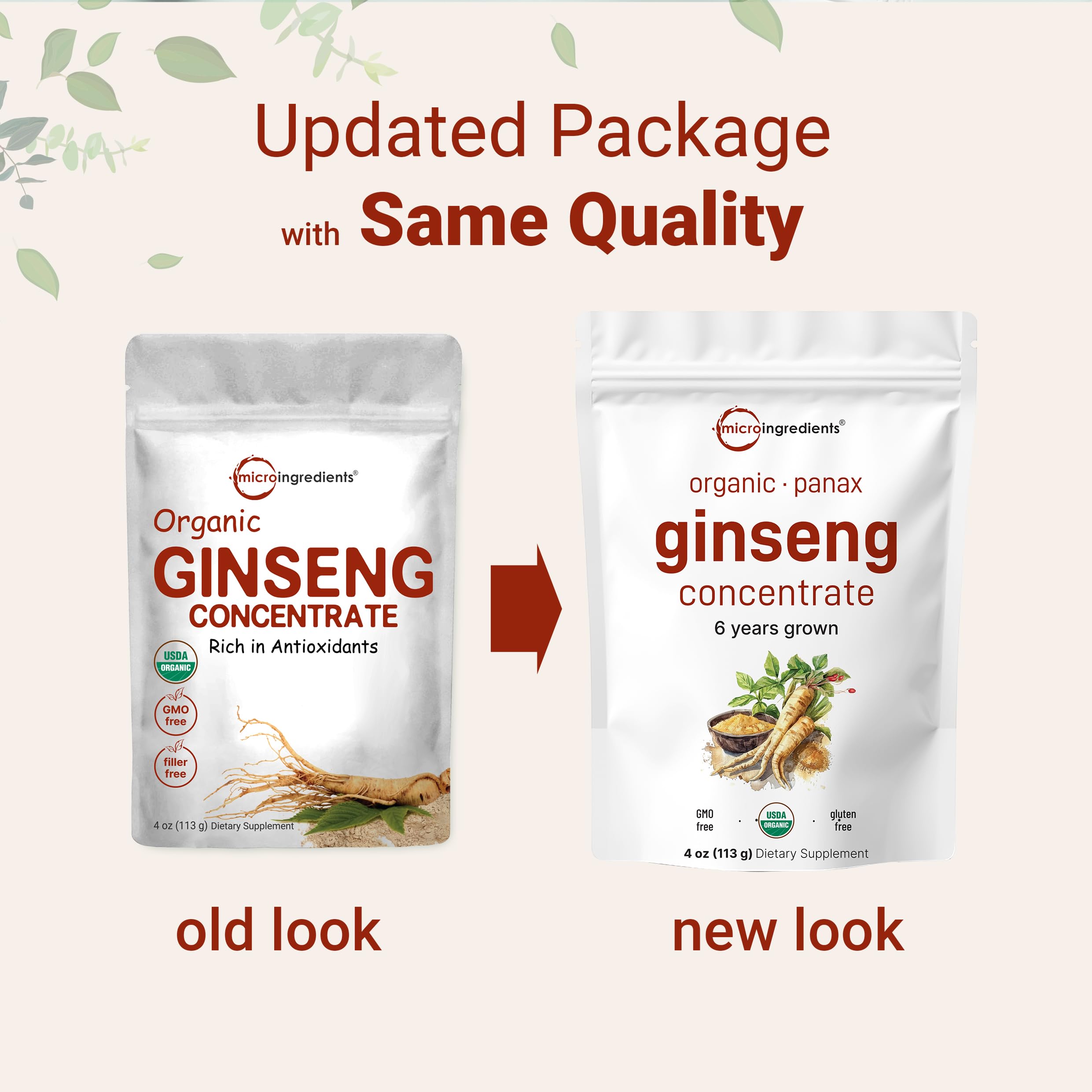 Korean Panax red ginseng extract powder 200:1 high ginsenosides