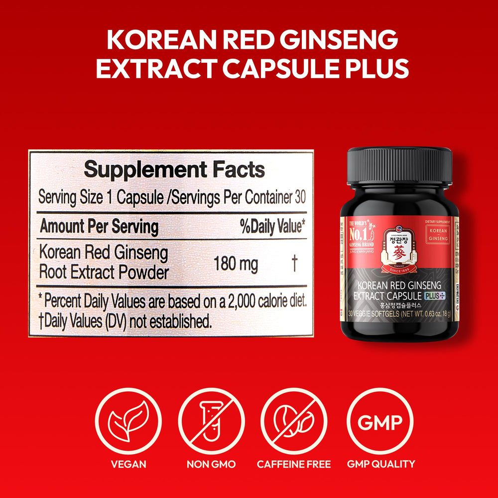 All-natural energy and immune support from Red Ginseng