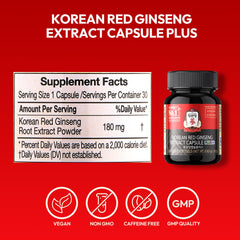 All-natural energy and immune support from Red Ginseng
