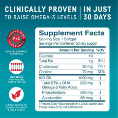 Krill oil softgel capsules close-up