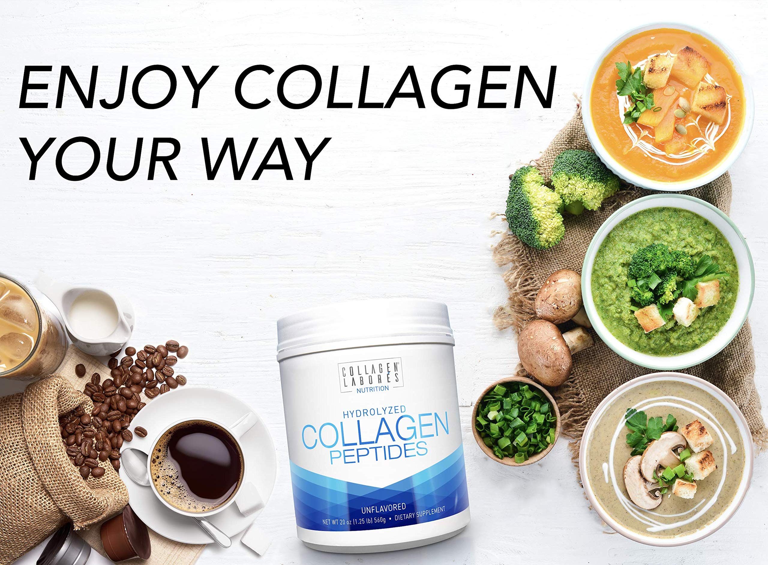 Kosher non-GMO gluten-free collagen powder
