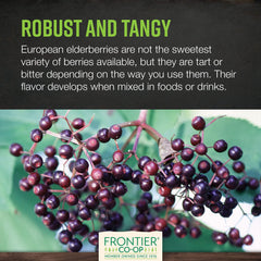 Kosher and Non-GMO organic dried elderberries