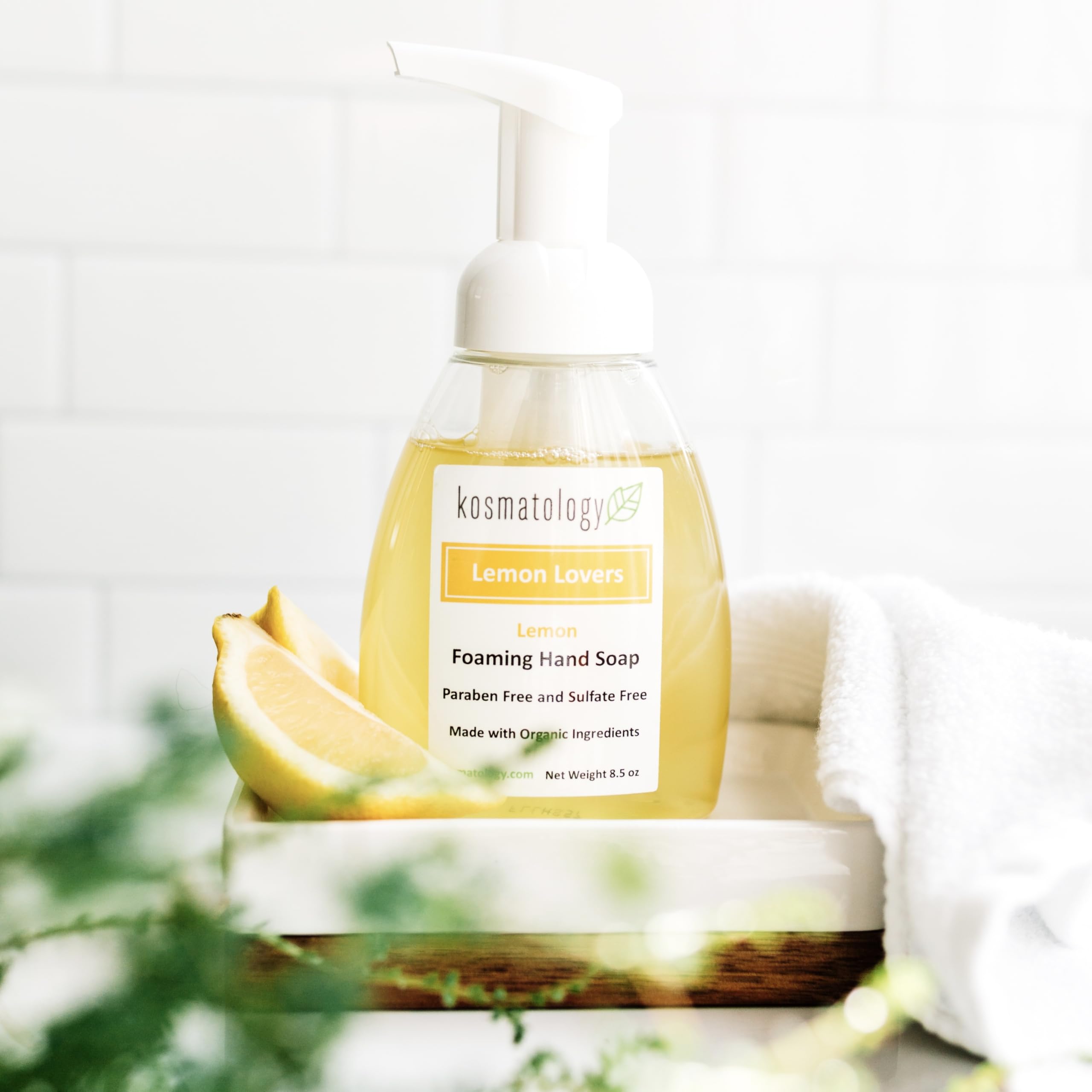 Kosmatology Lemon Lovers cruelty-free certification; ethics behind the clean hand wash.