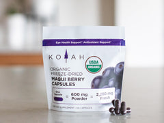Antioxidant support theme for Koyah Maqui Berry Capsules