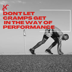 Athlete mixing Krampade during training