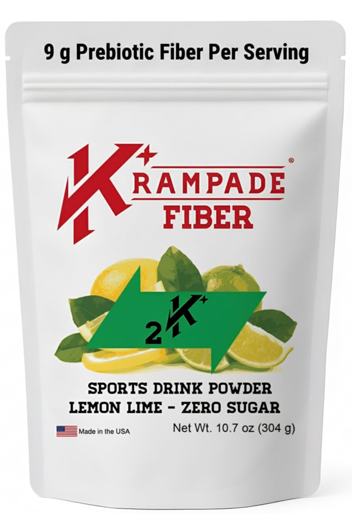 Krampade Fiber Supplement Electrolytes Powder bottle front