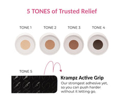 Krampz patches carry Informed Choice certification for quality assurance.