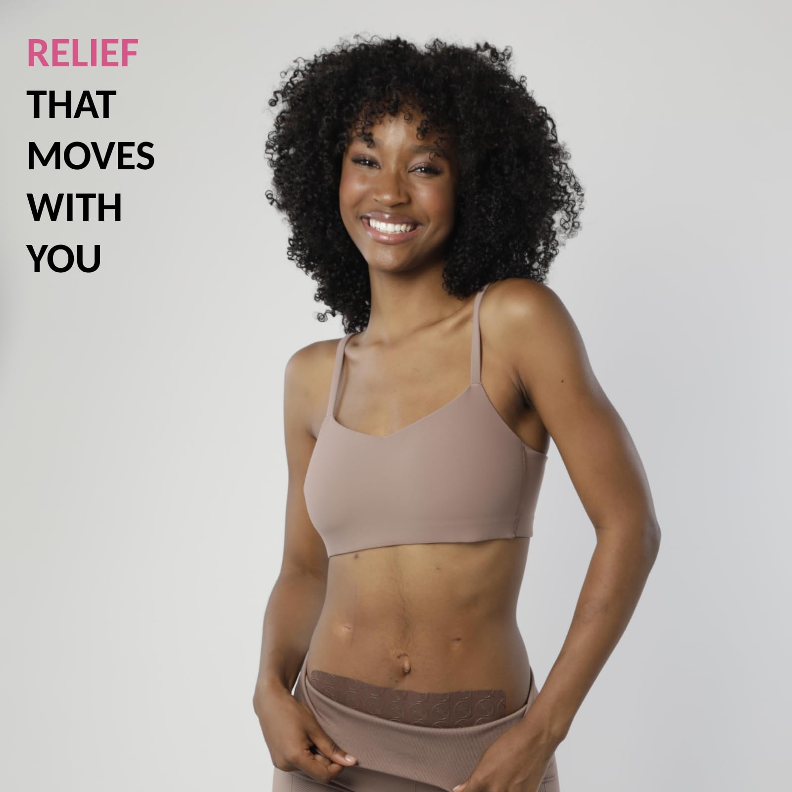 Krampz patches resist water and sweat for reliable wear.