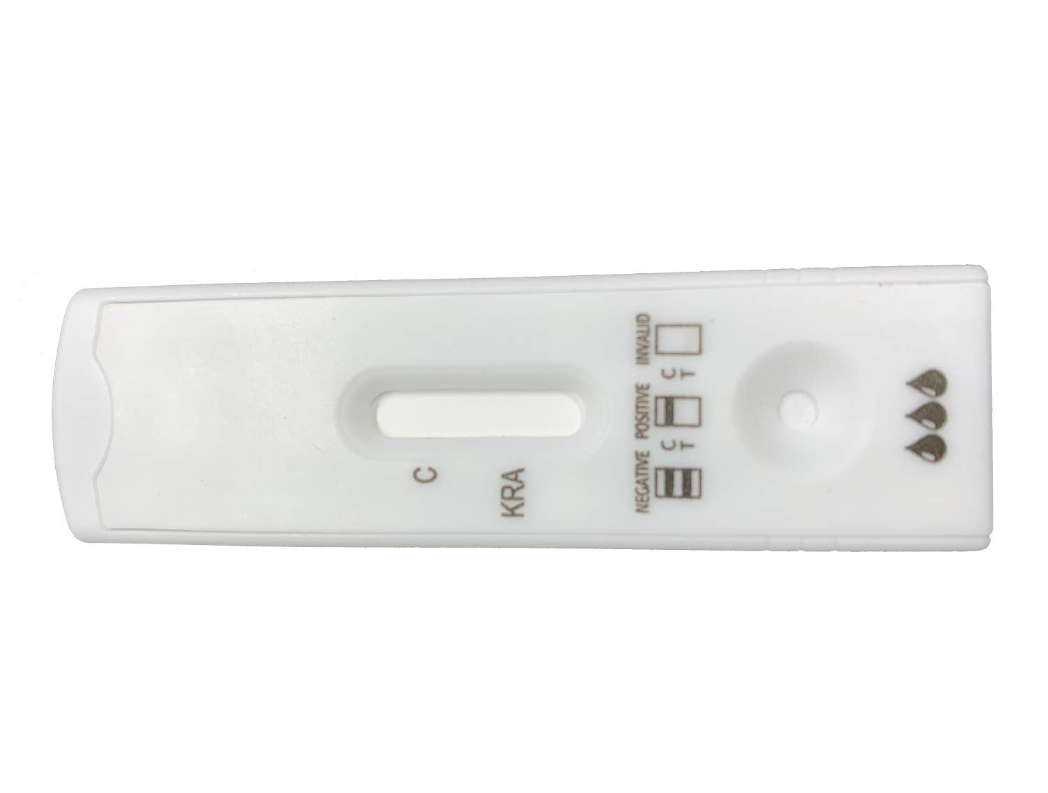 Dropper included for urine sample application