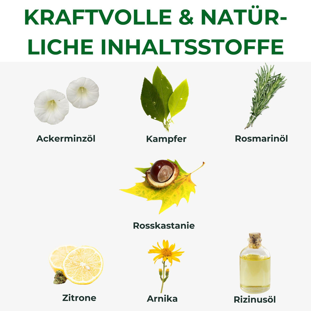 Application of Kräuterhof Horse Balm on skin for cooling relief
