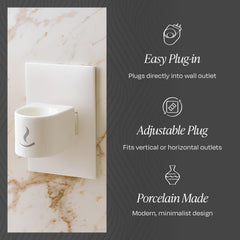Rotating plug compatible with vertical and horizontal outlets