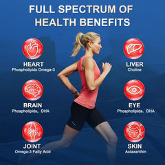 EPA and DHA highlighted in Krill Oil 1200 mg