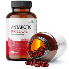 Bottle containing 250 softgels