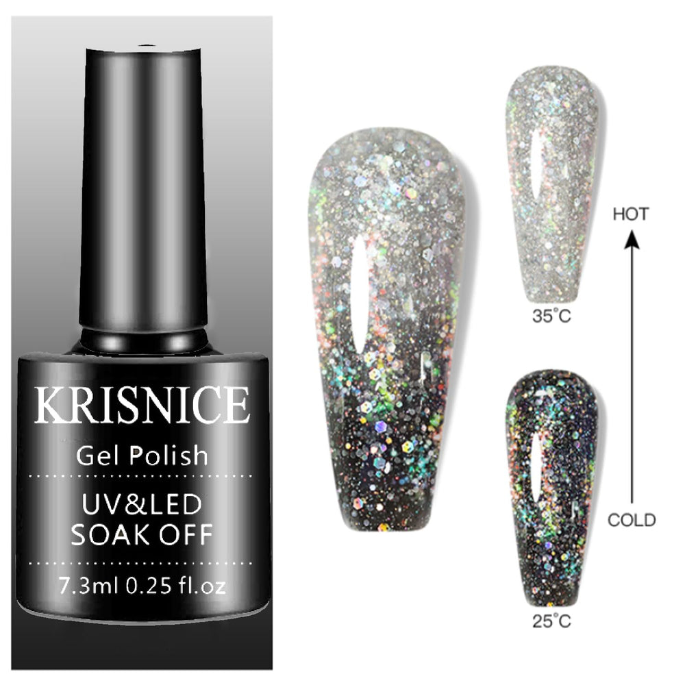 KRISNICE UV LED curing session shows rapid gel set.