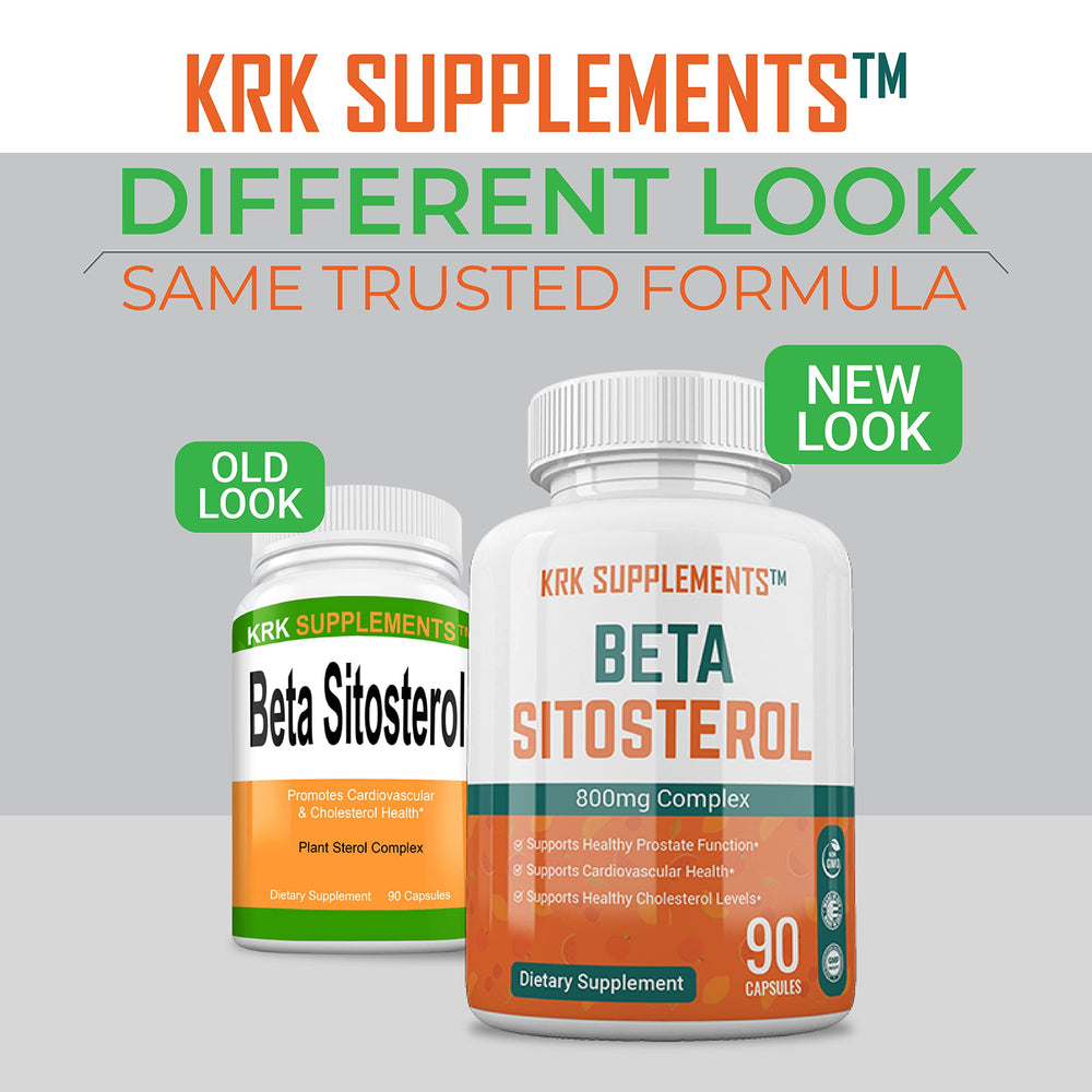 Close-up of Beta Sitosterol 800mg capsules