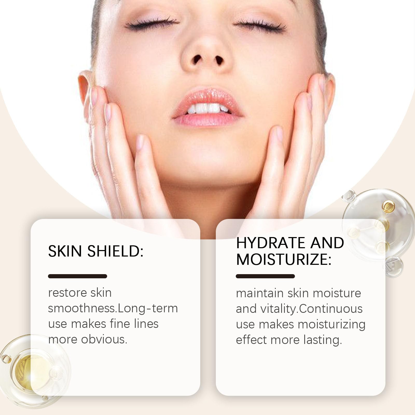Krmspe Turmeric Face Cream with hyaluronic acid for hydration and elasticity