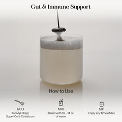 Jar of KROMA Dairy-Free Colostrum Powder