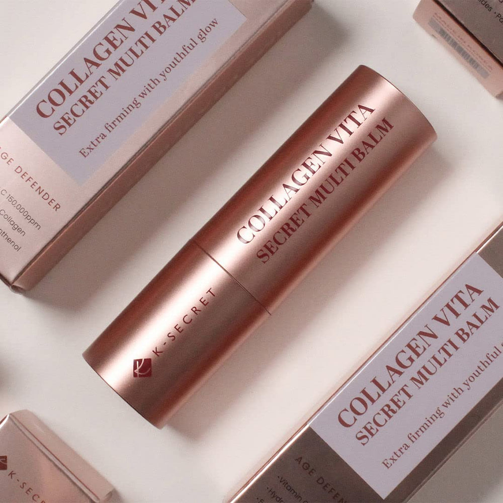 Product front packaging of KSECRET Collagen Vita Secret Multi Balm
