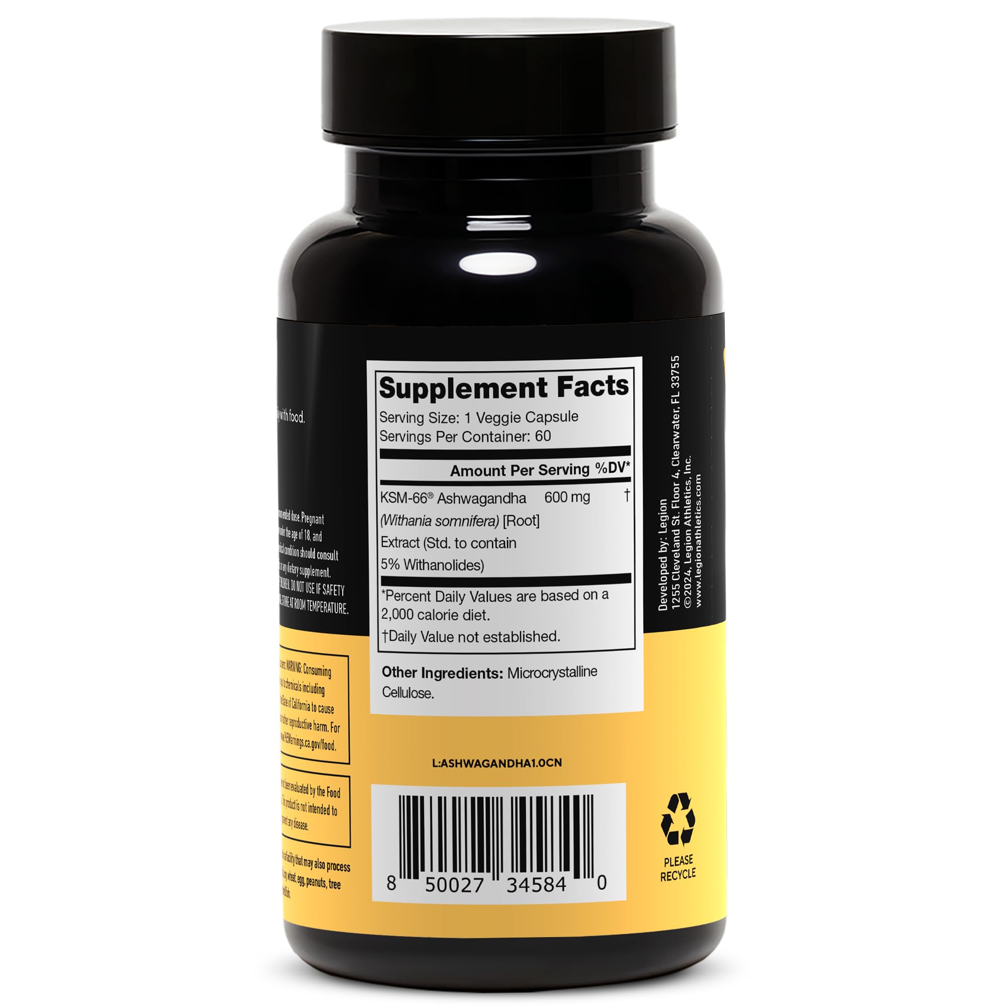 KSM-66 withanolides 5% standard on ashwagha root extract