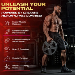 Nutrition facts for Kukaly Creatine Gummies 9000mg