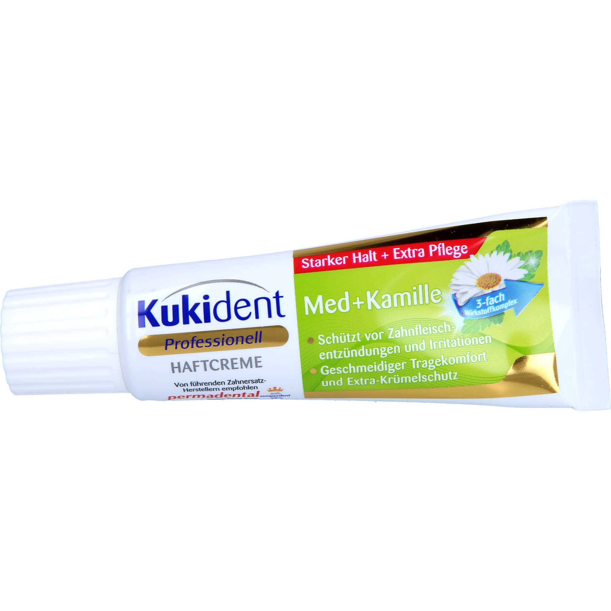 Germany-made Kukident denture adhesive product shot