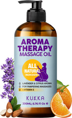 KUKKA Aromatherapy Massage Oil 100ml bottle