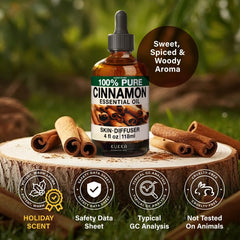 DIY skincare and soaps with cinnamon essential oil
