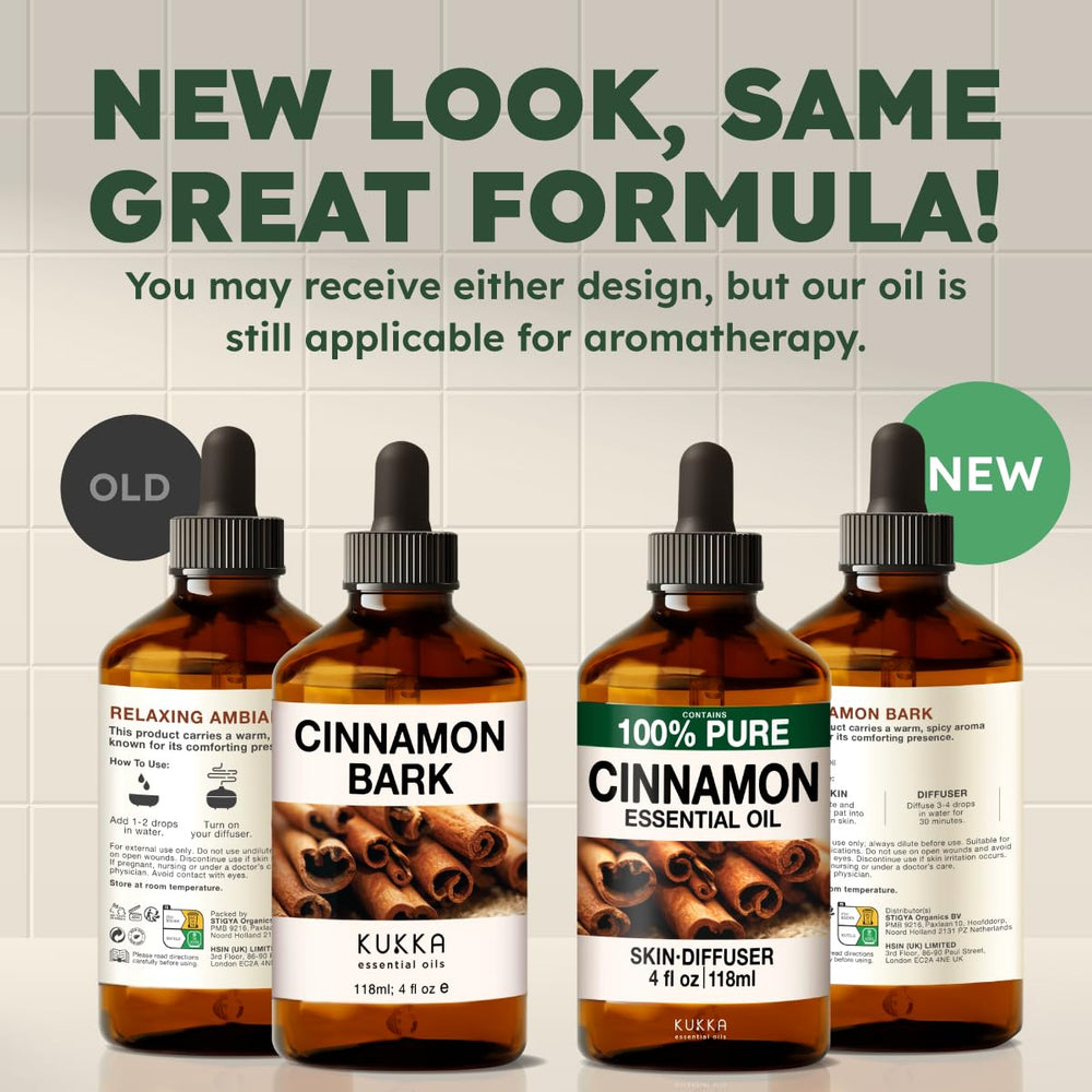 Packaging of Madagascar cinnamon bark essential oil