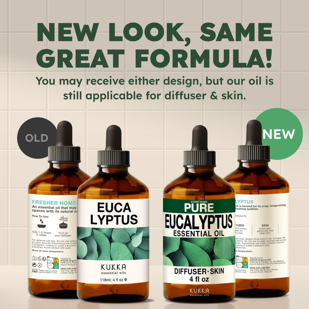 Cruelty-free packaging of KUKKA eucalyptus oil